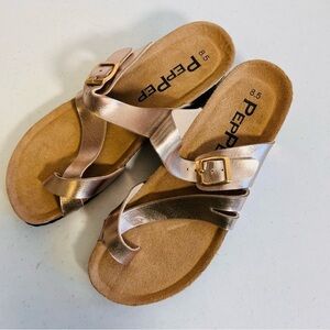 Pep Pep Sandals NWT Mini Wedge 8.5